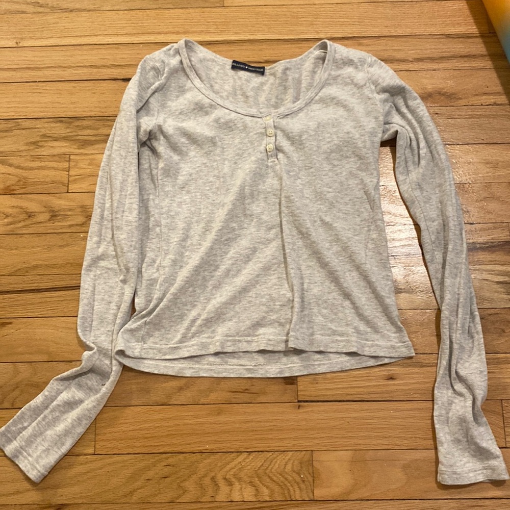 Grey brandy top